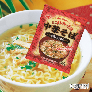 ミニノンカップ麺 中華そば和風しょうゆ味イメージ