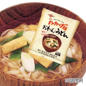 ミニノンカップ麺 おわんうどんイメージ